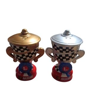 2003 NASCAR TROPHY Salt And Pepper Shakers